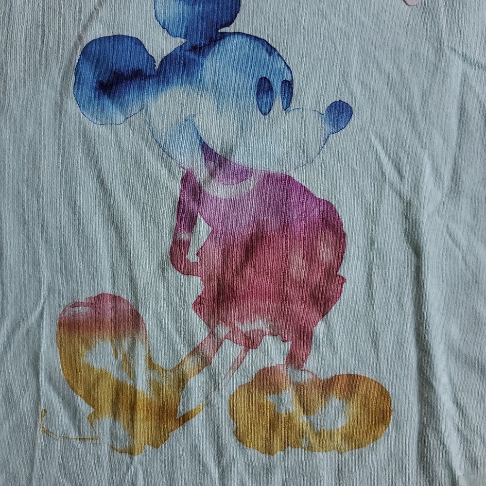 Disney Mickey Mouse Graphic Tee Large - Picture 2 of 4